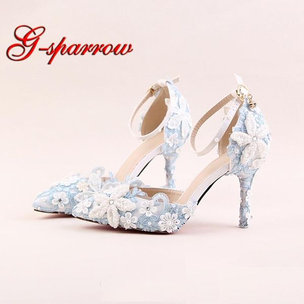 blue lace bridal shoes pointed toe and round wedding dress with ankle straps matric graduate farewell ceremony pumps, Black
blue lace bridal shoes pointed toe and round wedding dress with ankle straps matric graduate farewell ceremony pumps, Black