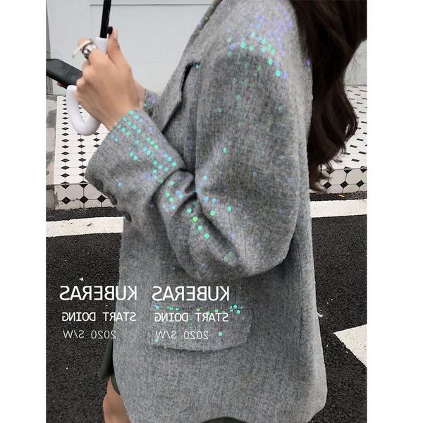 autumn women sequin blazers jacket gold bling silver black long sleeve elegant suit coat night club glitter shiny punk outwear women's, White;black
autumn women sequin blazers jacket gold bling silver black long sleeve elegant suit coat night club glitter shiny punk outwear women's, White;black