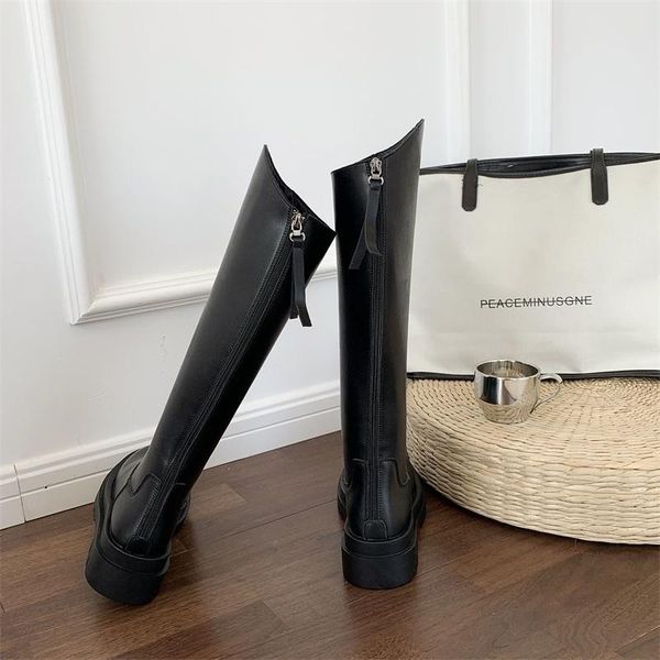boots the women's autumn are over 2021 korean version fashionable and thick bottomed handsome, Black
boots the women's autumn are over 2021 korean version fashionable and thick bottomed handsome, Black