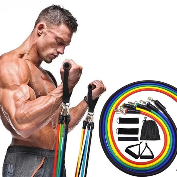 fitness resistance bands pulling rope expander 11 pcs set home gym portable exercise equipment yoga stretch training band
fitness resistance bands pulling rope expander 11 pcs set home gym portable exercise equipment yoga stretch training band