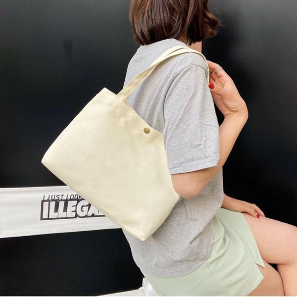 evening bags women's canvas shoulder bag large capacity tote solid color handbags ladies simple wild shopper
evening bags women's canvas shoulder bag large capacity tote solid color handbags ladies simple wild shopper