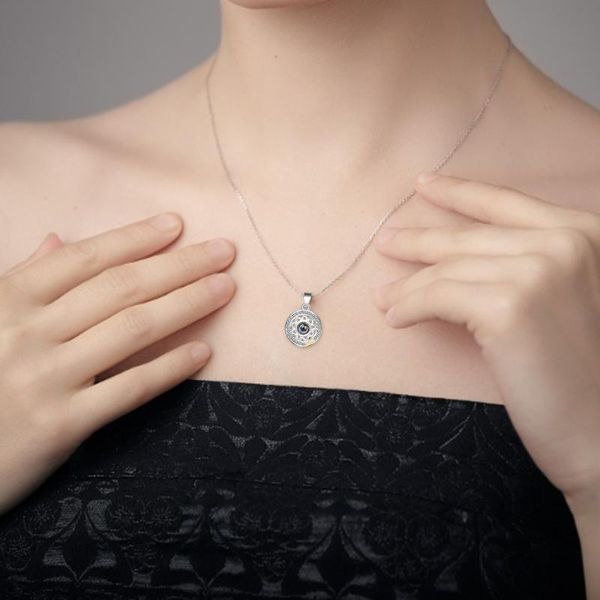 pendant necklaces romentic confession necklace with100 languages i love you disc couples for wedding anniversary gift 21712, Silver
pendant necklaces romentic confession necklace with100 languages i love you disc couples for wedding anniversary gift 21712, Silver