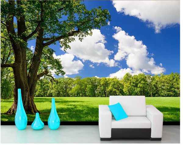 wallpapers custom 3d wallpaper tree blue sky white clouds grass tv background wall po home decoration
wallpapers custom 3d wallpaper tree blue sky white clouds grass tv background wall po home decoration