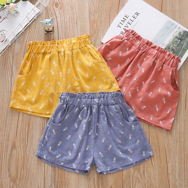 shorts girls' fruit print cotton summer baby kids casual loose beach pants holiday cute children's clothing wtp47, Black
shorts girls' fruit print cotton summer baby kids casual loose beach pants holiday cute children's clothing wtp47, Black