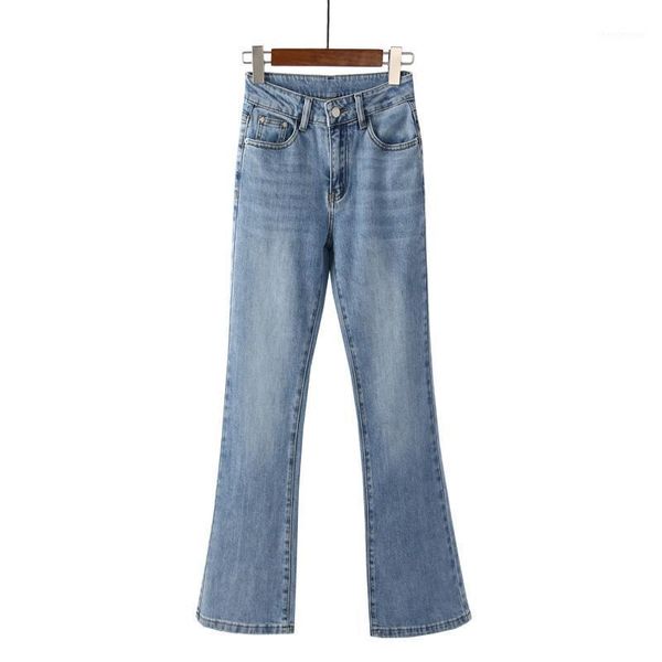 fashion street wear bell bottom woman denim jeans high waist slim flared pants women korean sky blue cotton skinny jean trousers
fashion street wear bell bottom woman denim jeans high waist slim flared pants women korean sky blue cotton skinny jean trousers