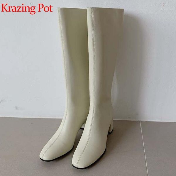 boots krazing pot cow split leather high heel square toe basic clothing european design career solid color classic ankle l001, Black
boots krazing pot cow split leather high heel square toe basic clothing european design career solid color classic ankle l001, Black