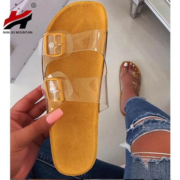 size 35-43 transparent comfortable summer flat bottom female slippers handmade solid color outdoor large, Black
size 35-43 transparent comfortable summer flat bottom female slippers handmade solid color outdoor large, Black