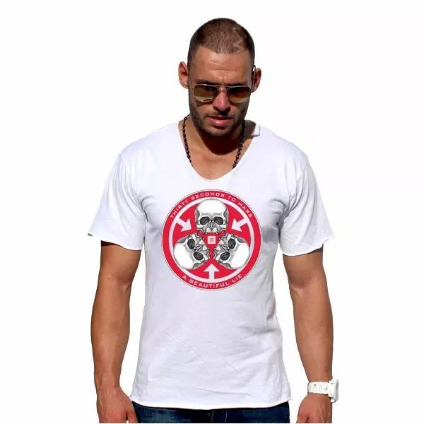 30 seconds to mars logo 1 california cotton touch t-ahirt men's cool tee, White;black
30 seconds to mars logo 1 california cotton touch t-ahirt men's cool tee, White;black