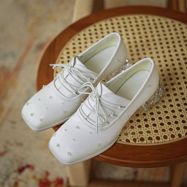dress shoes brand spring autumn women pumps genuine leather white crystal heel woman party wedding plus size, Black
dress shoes brand spring autumn women pumps genuine leather white crystal heel woman party wedding plus size, Black
