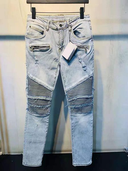 designer mens jeans men denim main two colors embroidery vintage pants fashion slim-leg holes motorcycle biker jean trousers size 29-40, Blue
designer mens jeans men denim main two colors embroidery vintage pants fashion slim-leg holes motorcycle biker jean trousers size 29-40, Blue