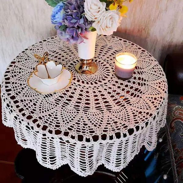 table cloth round handmade crochet openwork tablecloth cotton lace mat placemat vintage home decoration 80cm
table cloth round handmade crochet openwork tablecloth cotton lace mat placemat vintage home decoration 80cm