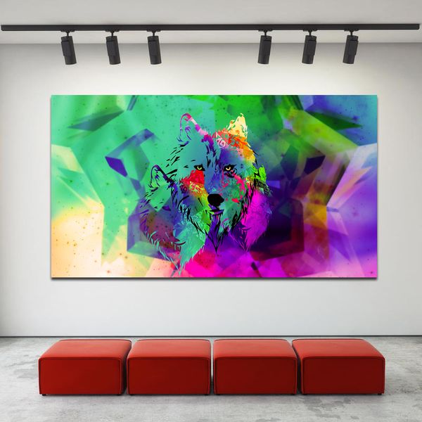 abstract animal canvas painting colorful wolf animal art poster print wall pictures for living room big canvas print
abstract animal canvas painting colorful wolf animal art poster print wall pictures for living room big canvas print