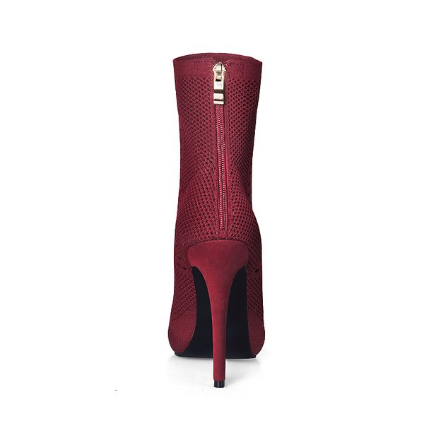dress shoes perixir peep toe hollow out half mid calf boots for women 12cm super high heel rome style stretch women's weok, Black
dress shoes perixir peep toe hollow out half mid calf boots for women 12cm super high heel rome style stretch women's weok, Black