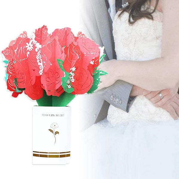 greeting cards 3d rose bouquet paper sculpture up invitation card diy handmade anniversary gift holiday supplies
greeting cards 3d rose bouquet paper sculpture up invitation card diy handmade anniversary gift holiday supplies