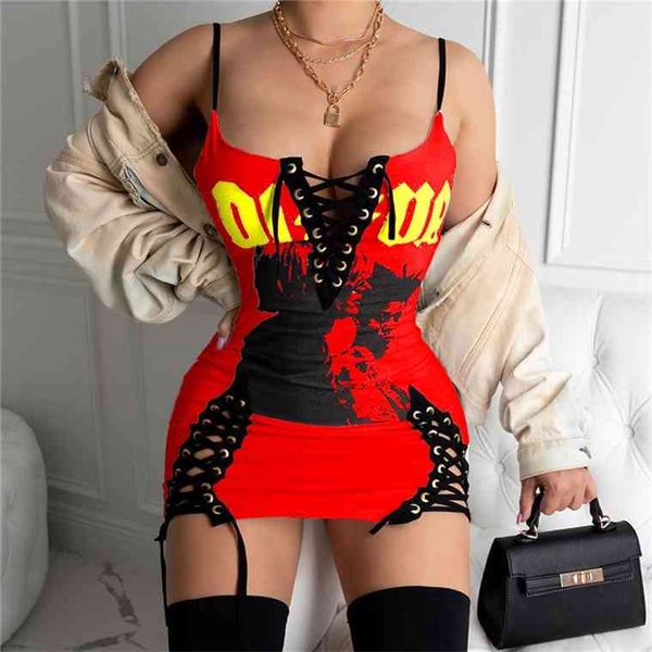 character print bandage women spaghetti strap sleeveless hollow out lace up party mini dress clubwear vestido, Black;gray
character print bandage women spaghetti strap sleeveless hollow out lace up party mini dress clubwear vestido, Black;gray