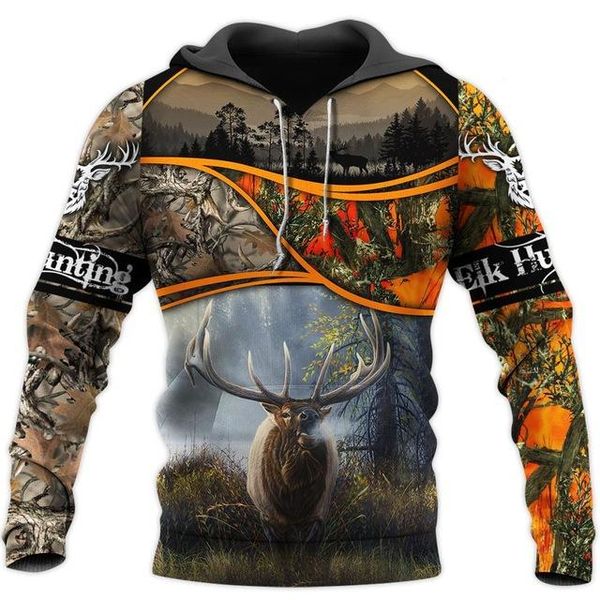 men's hoodies & sweatshirts 3d printed elk hunting animal hoodie harajuku sweatshirt streetwear autumn casual jacket tracksuits, Black
men's hoodies & sweatshirts 3d printed elk hunting animal hoodie harajuku sweatshirt streetwear autumn casual jacket tracksuits, Black