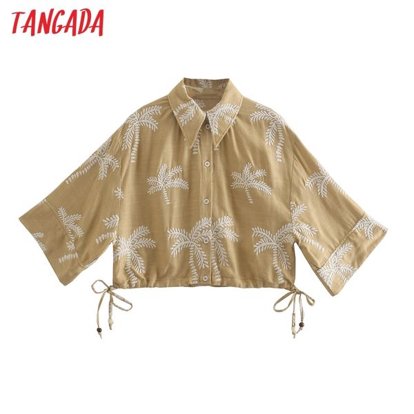 women retro embroidery romantic crop long sleeve chic female shirt blouse je07 210416, White
women retro embroidery romantic crop long sleeve chic female shirt blouse je07 210416, White