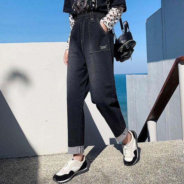 women's jeans cotton women skinny high waist denim elastic mom 2021 spring female basic pockets black trousers plus size, Blue
women's jeans cotton women skinny high waist denim elastic mom 2021 spring female basic pockets black trousers plus size, Blue