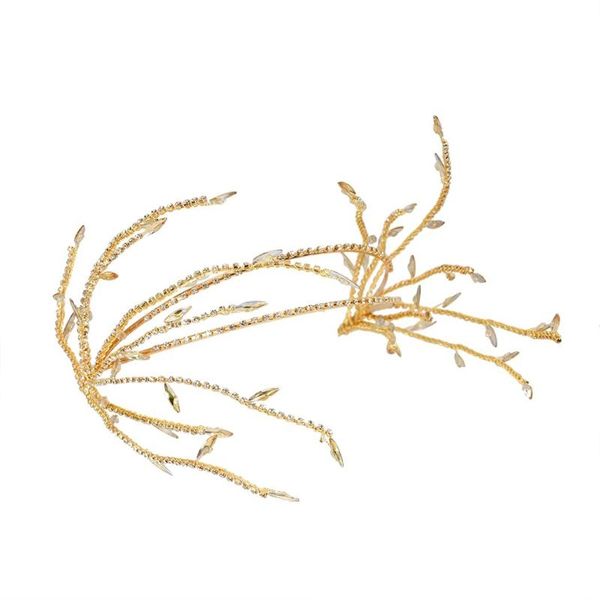 bride headband crystal leaf hair band bridal crown tiara wedding accessory clips & barrettes, Golden;silver
bride headband crystal leaf hair band bridal crown tiara wedding accessory clips & barrettes, Golden;silver