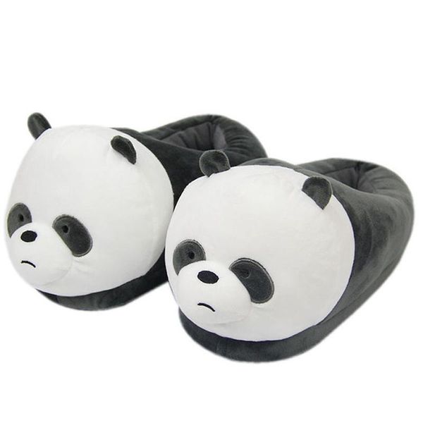 winter women cotton slippers fashion cartoon pandas warm plush slides shoes couples lover home indoor furry sandals, Black
winter women cotton slippers fashion cartoon pandas warm plush slides shoes couples lover home indoor furry sandals, Black