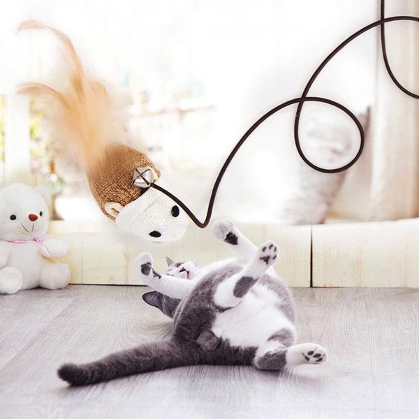 pet teasing interactive cat toy tosolid wood stretch rope for stick scratcher posts toys sticks bell kitten
pet teasing interactive cat toy tosolid wood stretch rope for stick scratcher posts toys sticks bell kitten