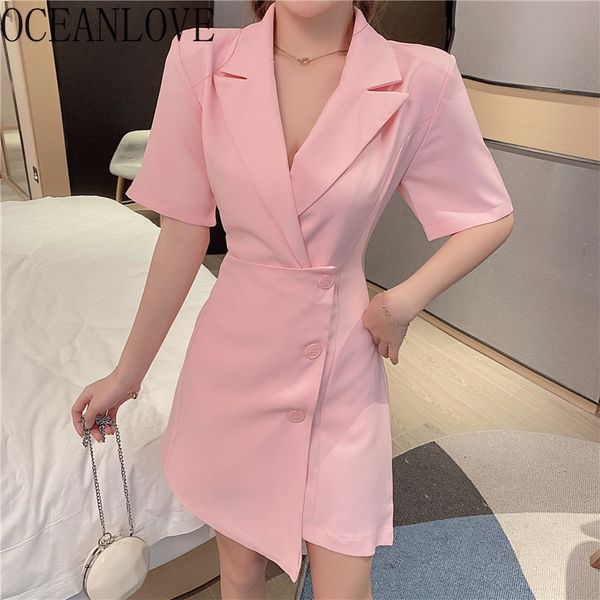solid pink work women dress notched office lady elegant vestidos high waist irregular robe button summer dresses 16992 210415, Black;gray
solid pink work women dress notched office lady elegant vestidos high waist irregular robe button summer dresses 16992 210415, Black;gray