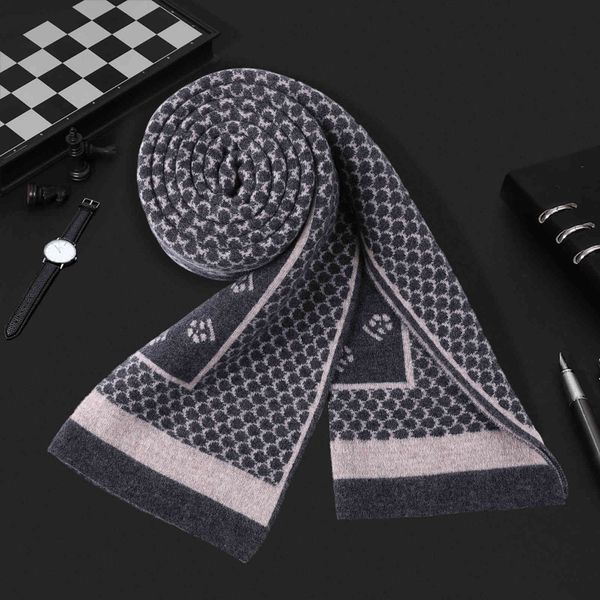 70% off design new pure men's high-grade business jacquard knitted wool warm long scarf for men, Blue;gray
70% off design new pure men's high-grade business jacquard knitted wool warm long scarf for men, Blue;gray