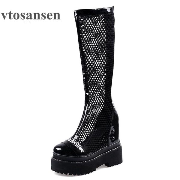 boots 2021summer mesh hollow out black white knee high platforms patent genuine leather thick sole fashion lettle shoes
boots 2021summer mesh hollow out black white knee high platforms patent genuine leather thick sole fashion lettle shoes