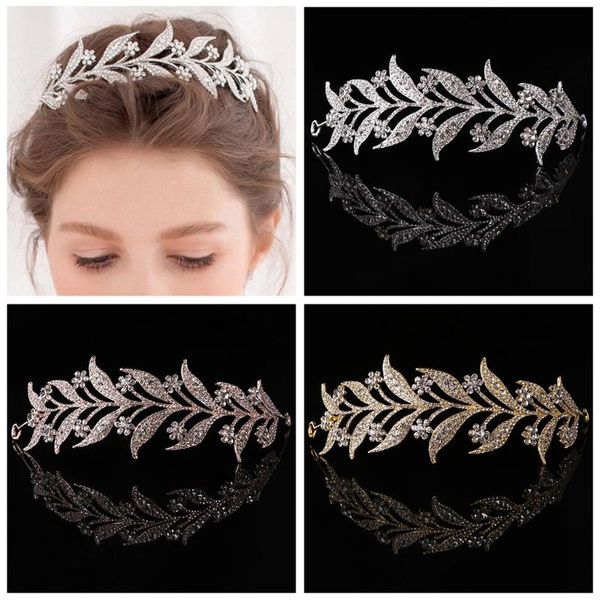 leaf style crown bride wedding tiara princess jewelry women luxury queen decor hair clips & barrettes, Golden;silver
leaf style crown bride wedding tiara princess jewelry women luxury queen decor hair clips & barrettes, Golden;silver