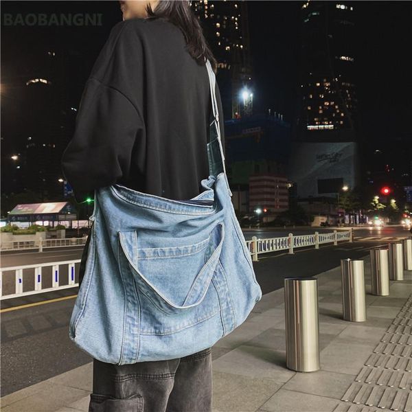 evening bags teenager denim handle bag female jeans fabric big capacity soft high street hip hop rock slouch shoulder
evening bags teenager denim handle bag female jeans fabric big capacity soft high street hip hop rock slouch shoulder