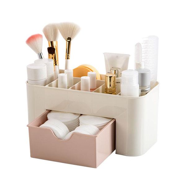 storage boxes & bins pp plastic deskcosmetic box for makeup finishing with drawer organizer stationery
storage boxes & bins pp plastic deskcosmetic box for makeup finishing with drawer organizer stationery