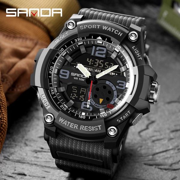 wristwatches sanda 759 sports men's watch military quartz clock waterproof s shockproof relogio masculino, Slivery;brown
wristwatches sanda 759 sports men's watch military quartz clock waterproof s shockproof relogio masculino, Slivery;brown