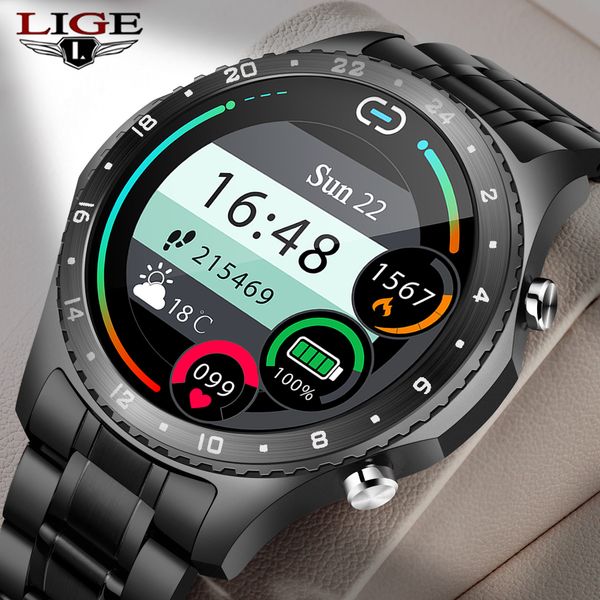 lige 2021 new smart watch men full touch screen sports fitness watch bluetooth call ip67 waterproof bluetooth for android iosg, Slivery;brown
lige 2021 new smart watch men full touch screen sports fitness watch bluetooth call ip67 waterproof bluetooth for android iosg, Slivery;brown