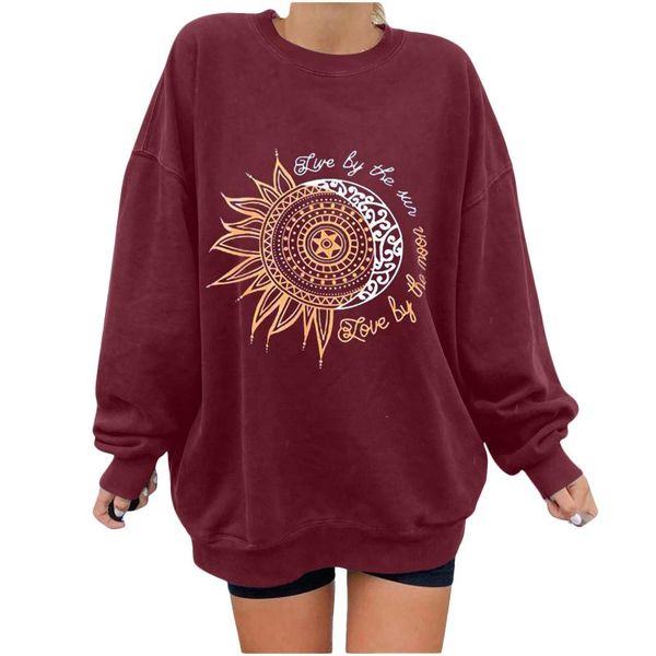 women's hoodies & sweatshirts ladies and sun print casual printing pullover long sleeve oversized loose sweat shirts female harajuku te, Black
women's hoodies & sweatshirts ladies and sun print casual printing pullover long sleeve oversized loose sweat shirts female harajuku te, Black