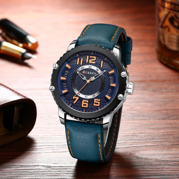 wristwatches leather watches mens brand curren fashion men's clock causal business quartz wristwatch gift relogio masculino, Slivery;brown
wristwatches leather watches mens brand curren fashion men's clock causal business quartz wristwatch gift relogio masculino, Slivery;brown