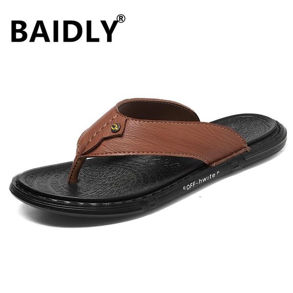 slippers men's sandals fashion leather flip flops mens indoor italian shoes men massage big size, Black
slippers men's sandals fashion leather flip flops mens indoor italian shoes men massage big size, Black