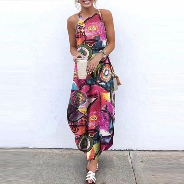 casual dresses summer dress women fashion abstract print one-piece neck dovetail camisole plus size beach party female vestidos, Black;gray
casual dresses summer dress women fashion abstract print one-piece neck dovetail camisole plus size beach party female vestidos, Black;gray