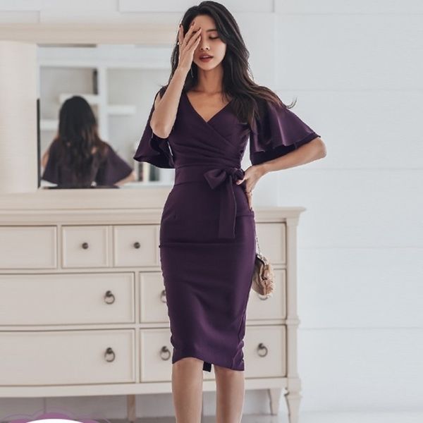 zawfl summer dresses v neck batwing sleeve purple women elegant bandage office ladies pencil 210525, Black;gray
zawfl summer dresses v neck batwing sleeve purple women elegant bandage office ladies pencil 210525, Black;gray