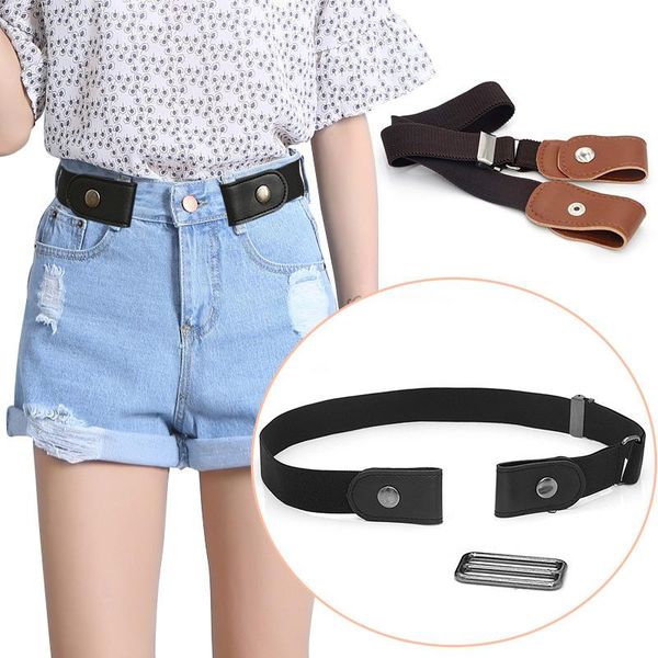 belts women's buckle-elastic waist invisible jeans belt fashion casual adjustable stretch button faux leather unisex, Black;brown
belts women's buckle-elastic waist invisible jeans belt fashion casual adjustable stretch button faux leather unisex, Black;brown