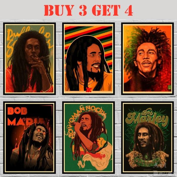 paintings 51 designs bob marley kraftpaper poster alternative abstract art painting funny wall sticker 42x30cm
paintings 51 designs bob marley kraftpaper poster alternative abstract art painting funny wall sticker 42x30cm