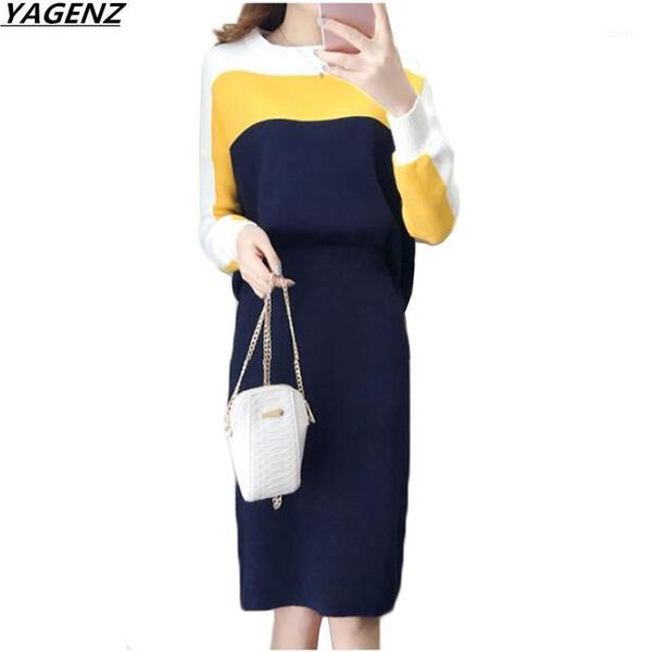 two piece dress women set knit pullover sweater + knitted skirt two-piece 2021 fashion spring autumn clothing plus size yagenz 613, White
two piece dress women set knit pullover sweater + knitted skirt two-piece 2021 fashion spring autumn clothing plus size yagenz 613, White