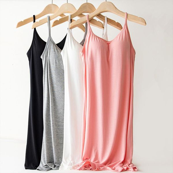 summer sleevless modal home womens sleepwears nightshirt loose nightgown spaghetti strap night dress, Black;red
summer sleevless modal home womens sleepwears nightshirt loose nightgown spaghetti strap night dress, Black;red