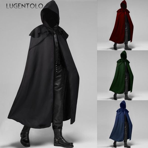 men's trench coats lugentolo gothic cloak men halloween autumnwinter solid medieval vintage loose mne's festival cardigan long coa, Tan;black
men's trench coats lugentolo gothic cloak men halloween autumnwinter solid medieval vintage loose mne's festival cardigan long coa, Tan;black