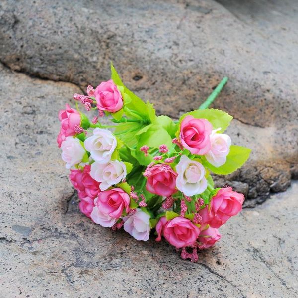home decor rose flowers european 1 bouquet artificial vivid fake wedding party decoration decorative & wreaths
home decor rose flowers european 1 bouquet artificial vivid fake wedding party decoration decorative & wreaths