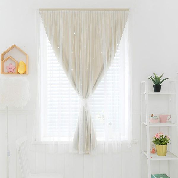 double-layer blackout curtains nordic star hollow shade cloth punch-self-adhesive window home decor curtain & drapes
double-layer blackout curtains nordic star hollow shade cloth punch-self-adhesive window home decor curtain & drapes