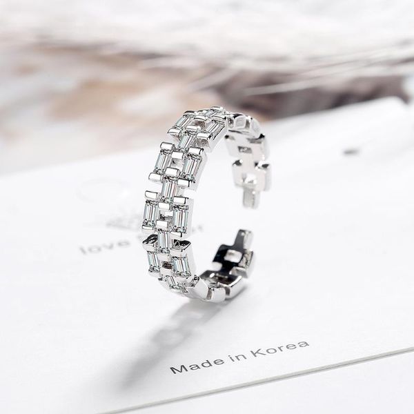 cluster rings elegant full cubic zirconia crystal open ring 925 silver finger for women jewelry gifts wholesale s-r784, Golden;silver
cluster rings elegant full cubic zirconia crystal open ring 925 silver finger for women jewelry gifts wholesale s-r784, Golden;silver