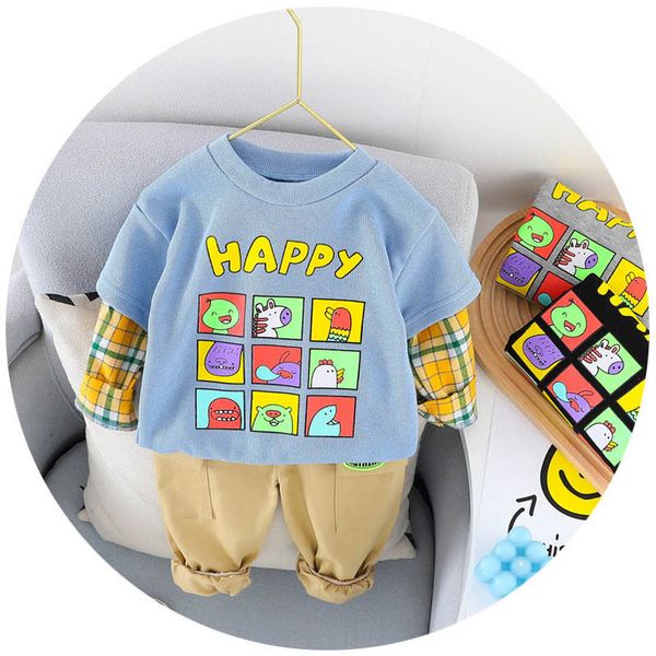 boys clothing sets boy suits baby clothes kids outfits spring autumn cotton cartoon long sleeve t-shirts trousers pants casual wear b7792, White
boys clothing sets boy suits baby clothes kids outfits spring autumn cotton cartoon long sleeve t-shirts trousers pants casual wear b7792, White
