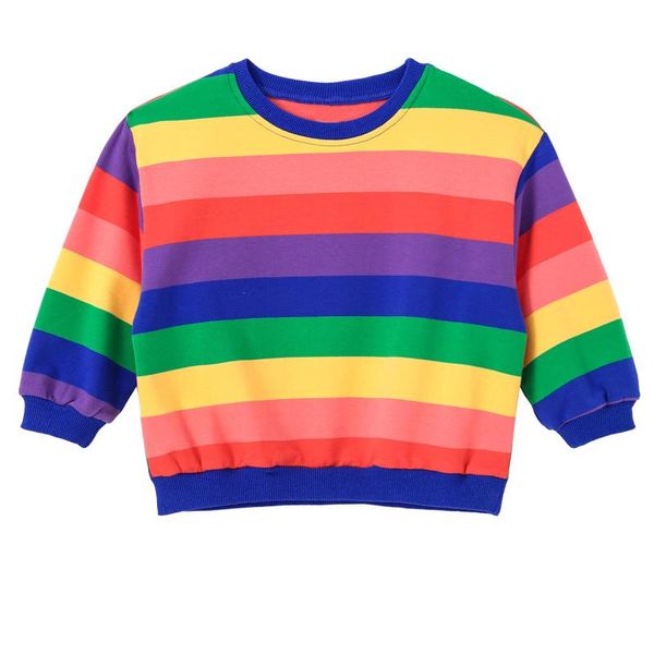 hoodies & sweatshirts spring autumn baby sweatshirt children clothes boys girls long sleeve rainbow striped casual loose kids clothing, Black
hoodies & sweatshirts spring autumn baby sweatshirt children clothes boys girls long sleeve rainbow striped casual loose kids clothing, Black