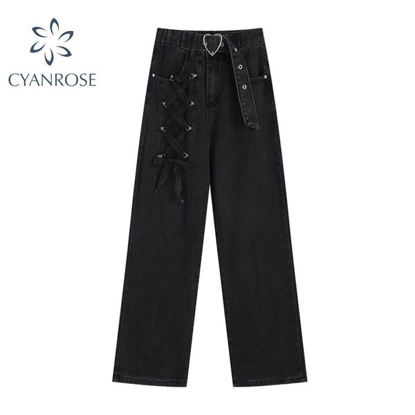 women's jeans fashion y2k women high waist baggy casual autumn 2021 hip hop punk pants black vintage gothic wide leg long trouser femal, Blue
women's jeans fashion y2k women high waist baggy casual autumn 2021 hip hop punk pants black vintage gothic wide leg long trouser femal, Blue