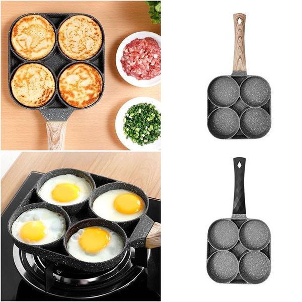 four-hole frying pot pan thickened omelet non-stick cooking egg pancake steak kitchen bacon tools pans
four-hole frying pot pan thickened omelet non-stick cooking egg pancake steak kitchen bacon tools pans